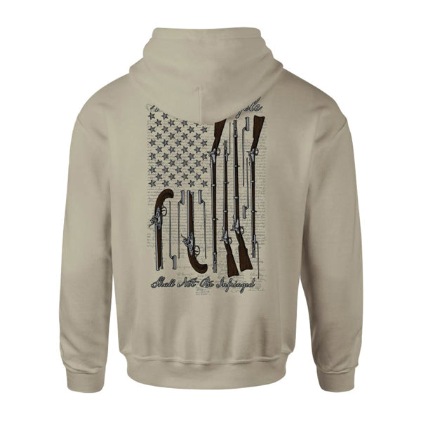 Howitzer Musket Flag Hoodie