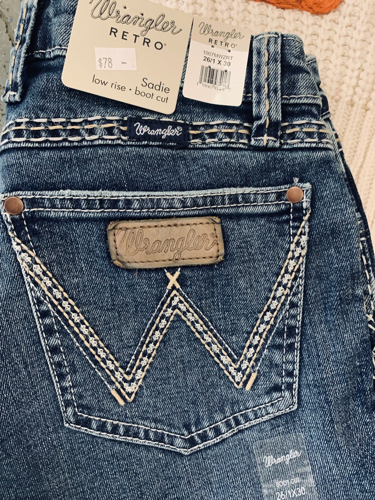 Wrangler Retro Sadie boot cut denim