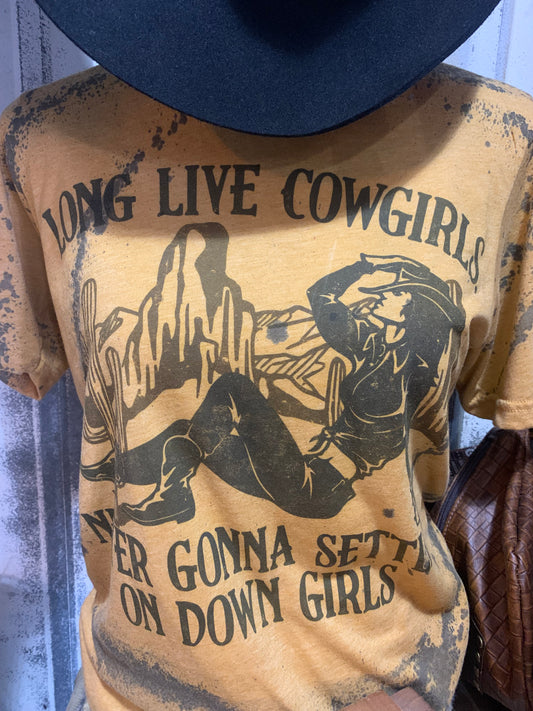 Long Live Cowgirls tee