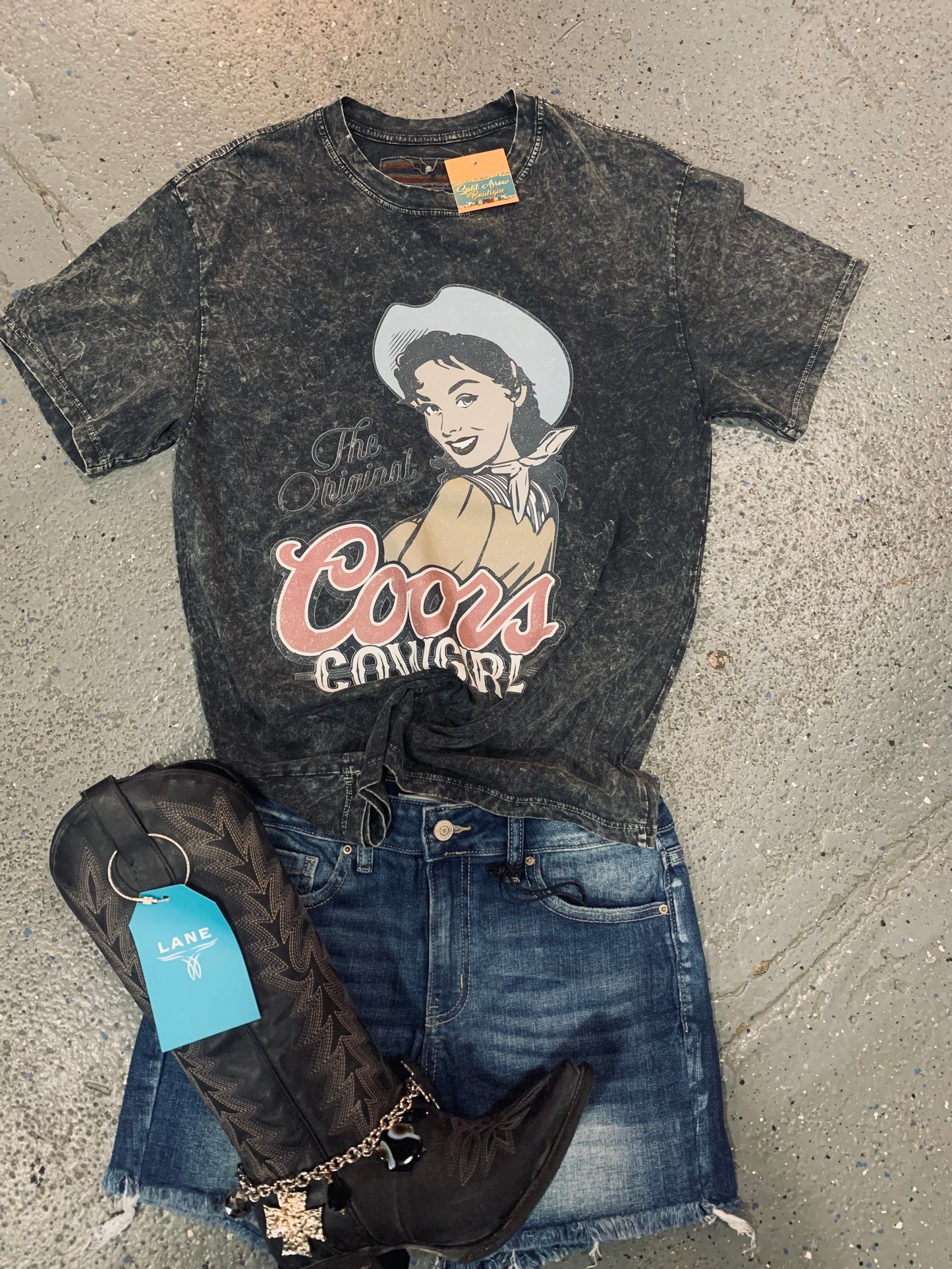 Coors Cowgirl tee