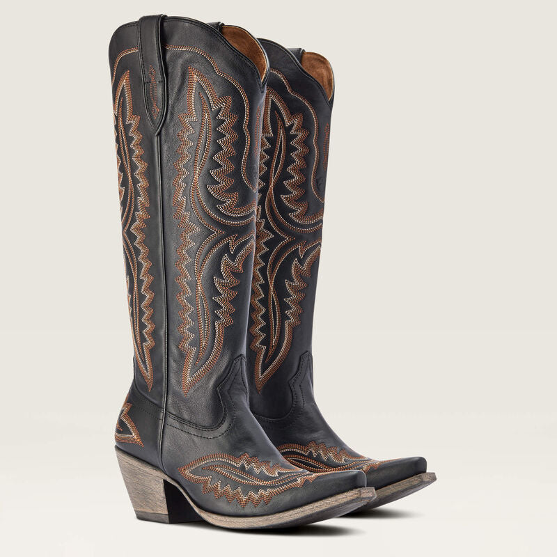 ARIAT Casanova X Toe Western boot - Brooklyn Black