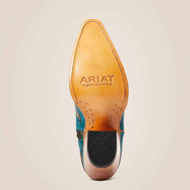 ARIAT Casanova X Toe Western boot - turquoise