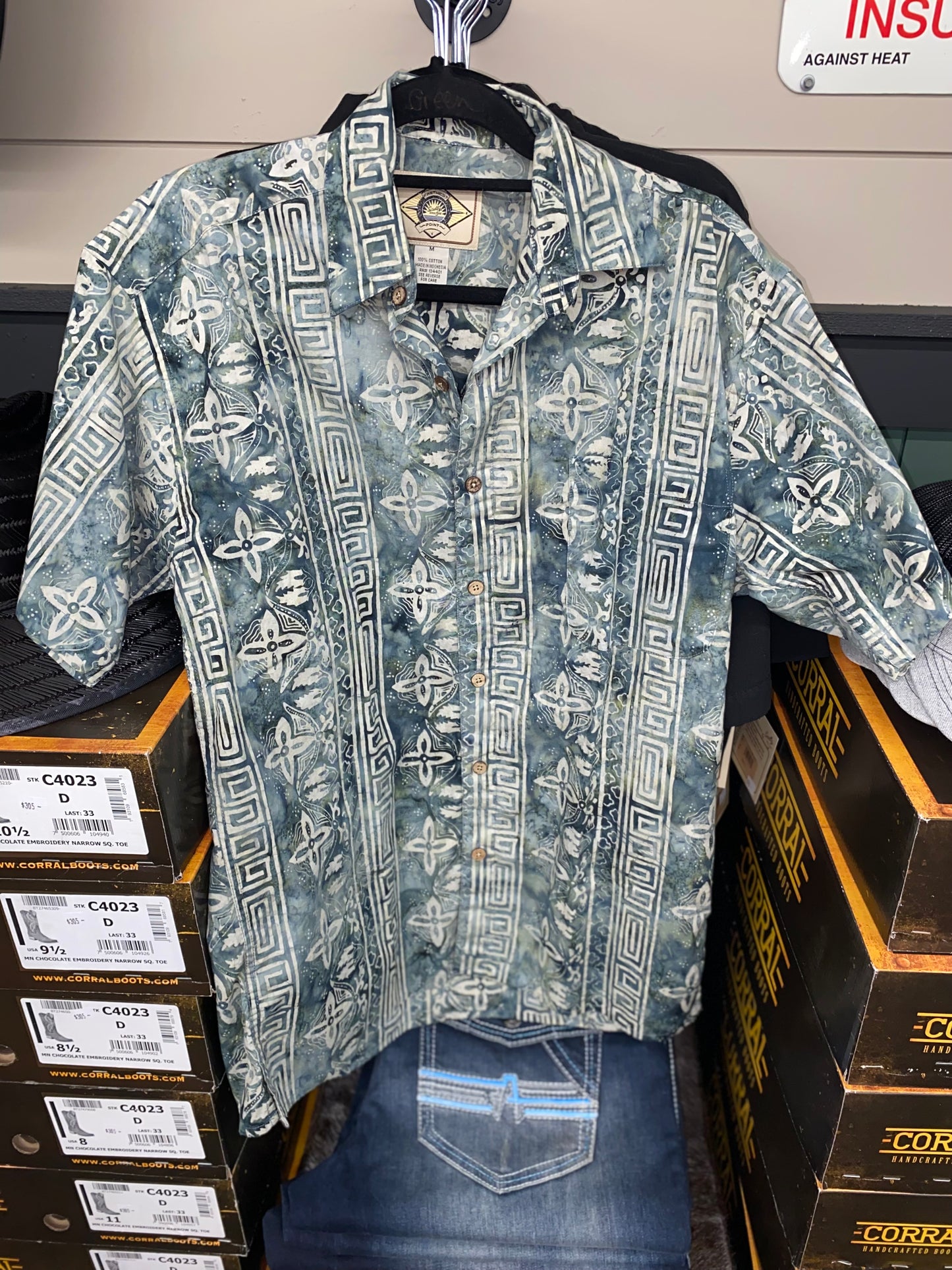 Scully Aztec Button Down Shirt