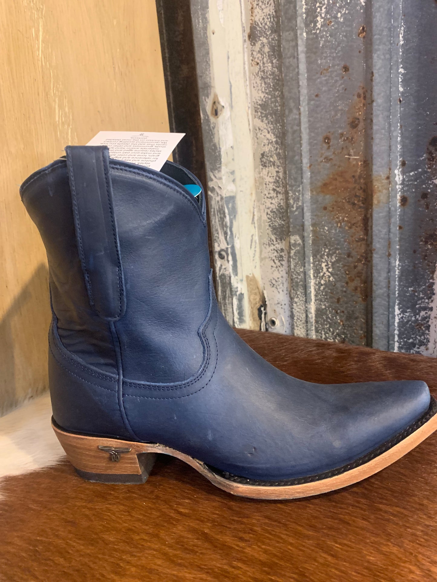 Lane Emma Jane bootie - midnight navy