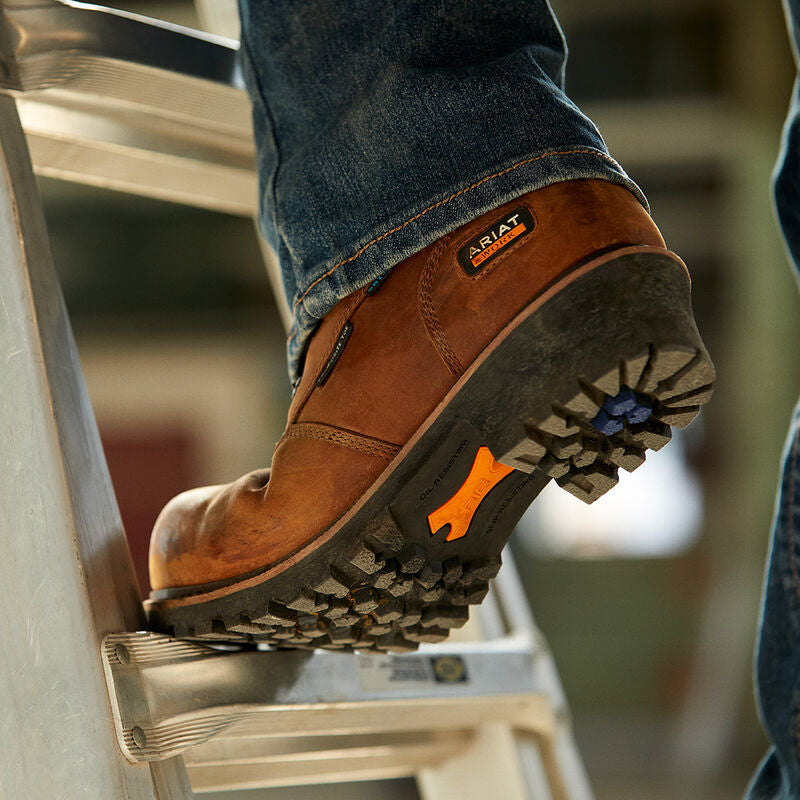 ARIAT Logger Shock Shield waterproof boot