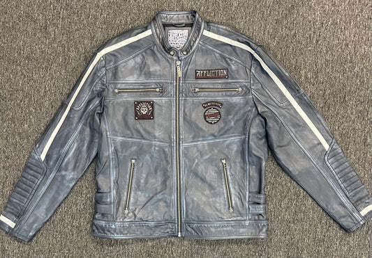 Affliction Premium American Rebel Leather Jacket