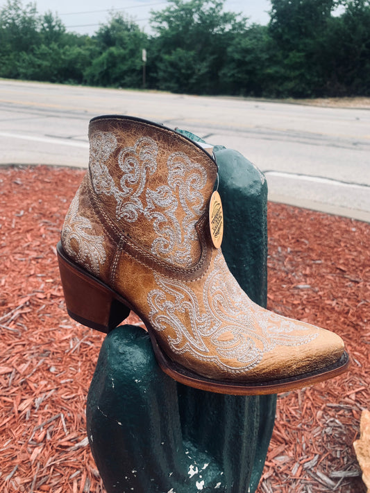 Corral chameleon bootie - tan