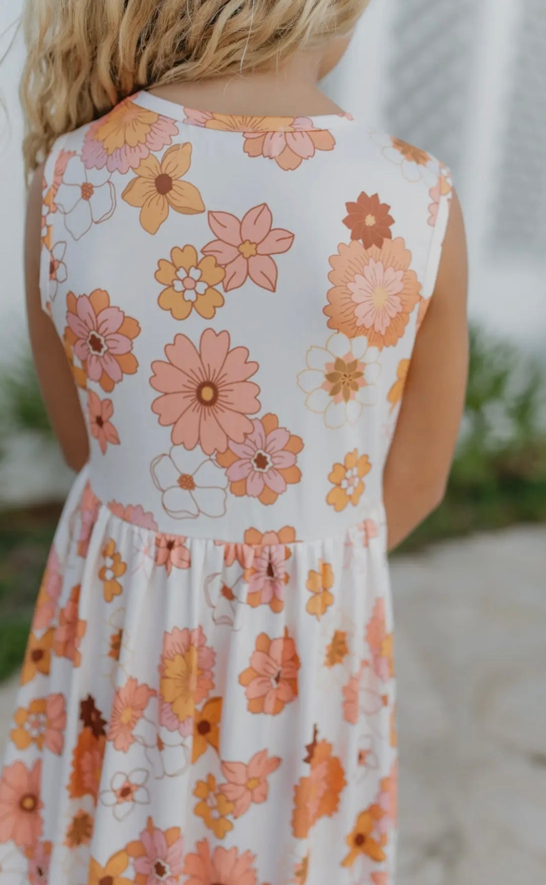 Tiered Terra Cotta dress