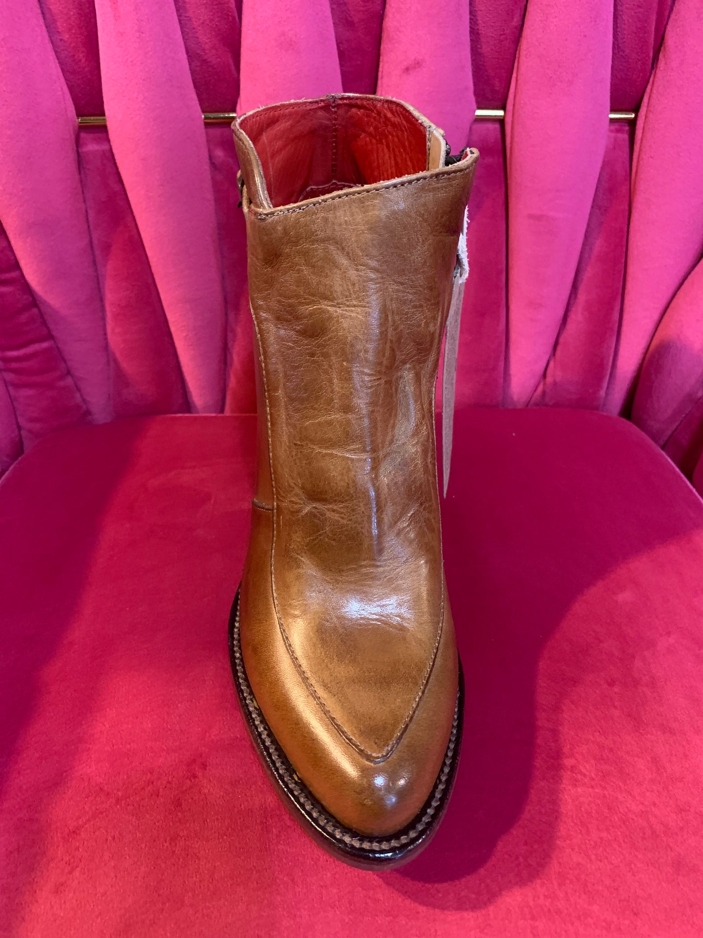 Bed Stu Isla bootie - tan rustic