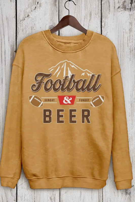 Football & Beer sweatshirt