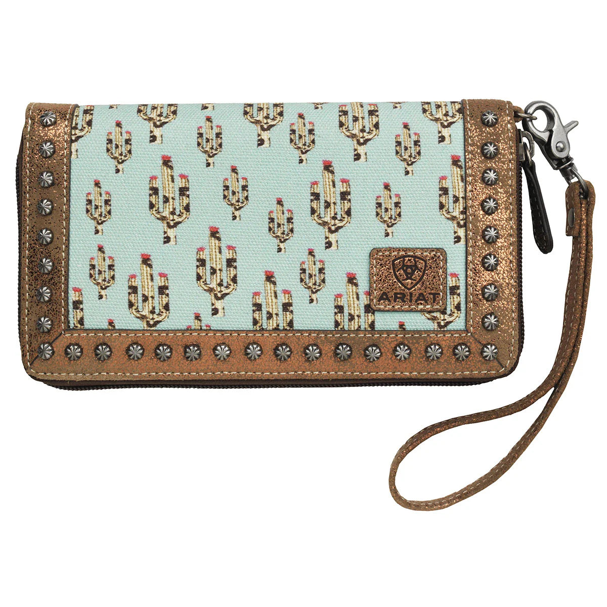 ARIAT Cruiser Clutch Wallet - cactus