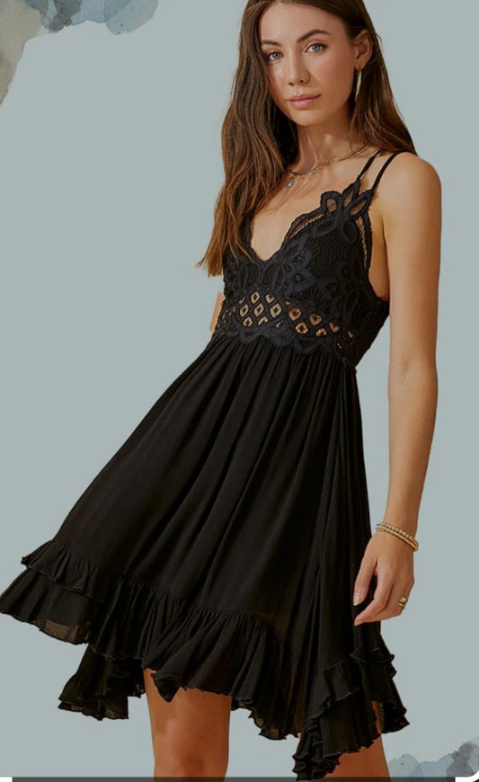 Addison dress - black