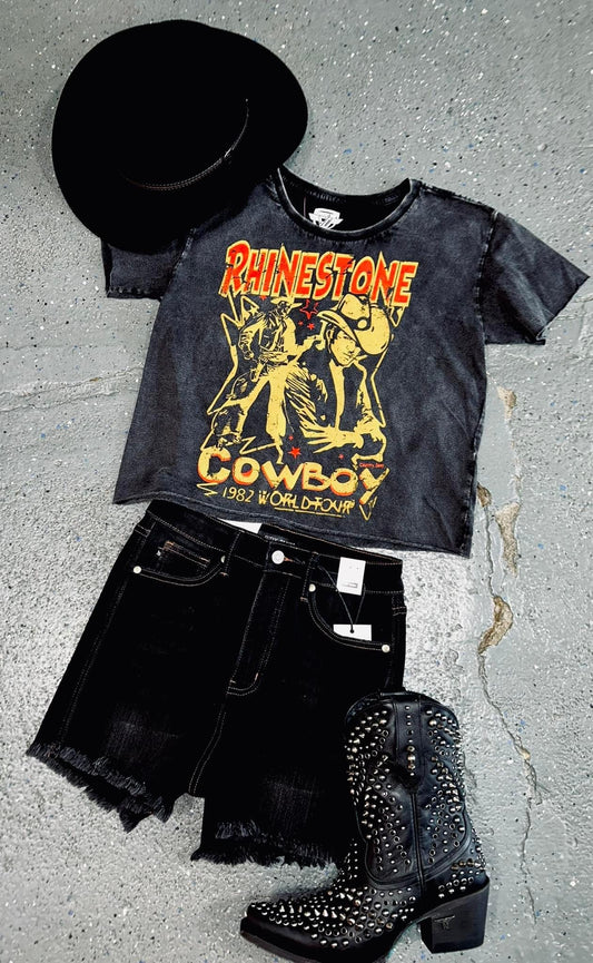 Rhinestone Cowboy tee