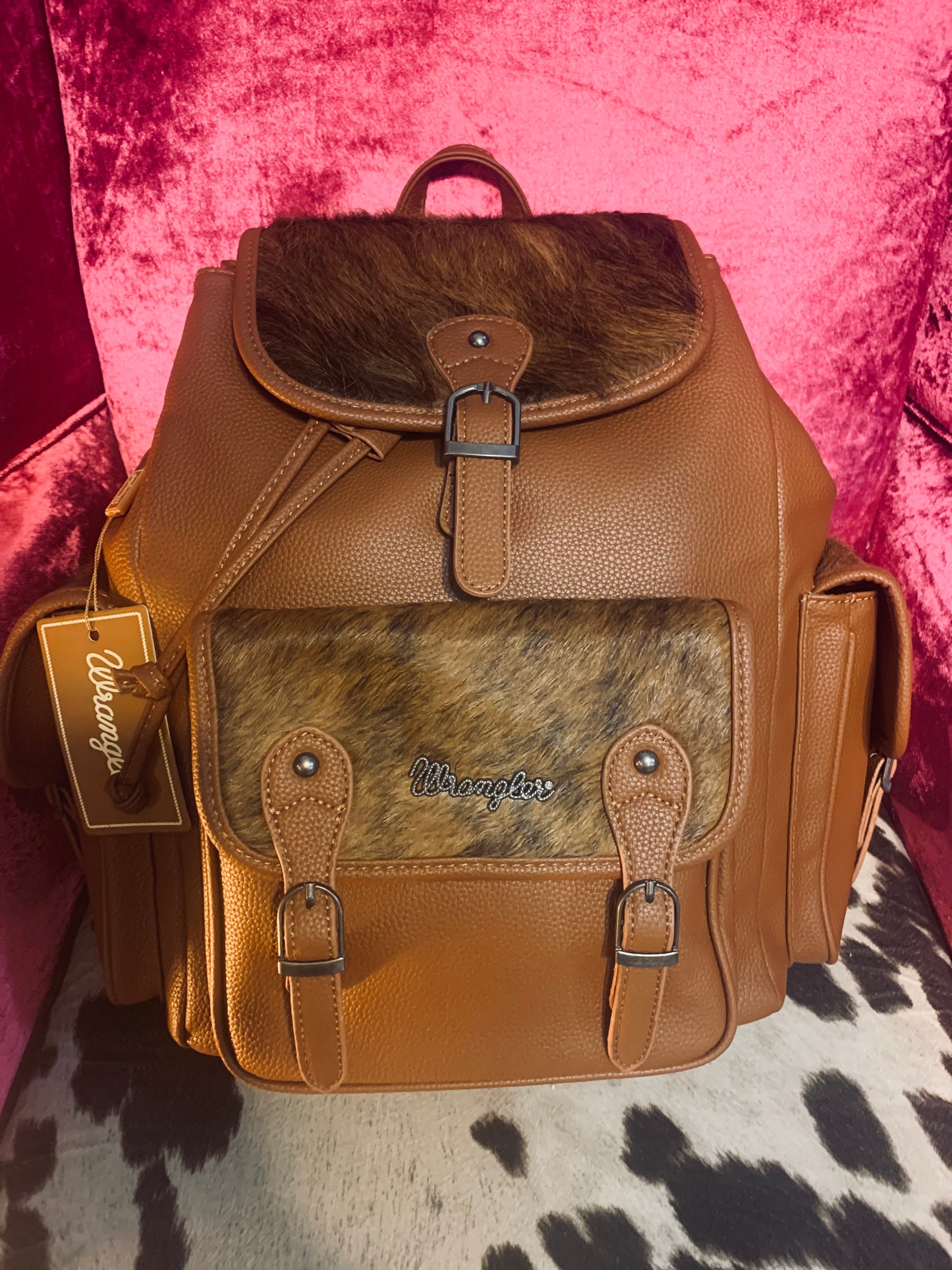 Wrangler backpack - tan