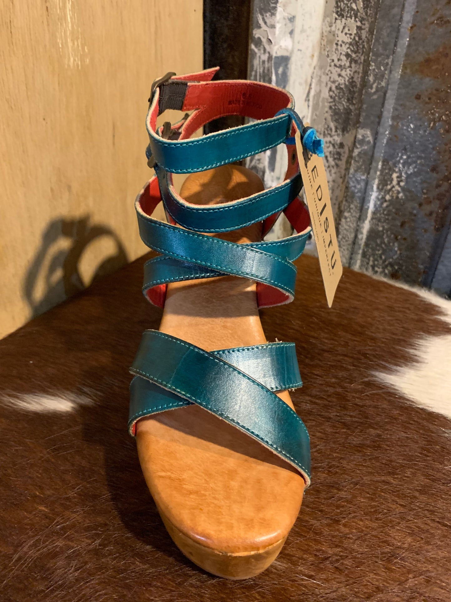 BedStu Juliana II - arctic teal rustic