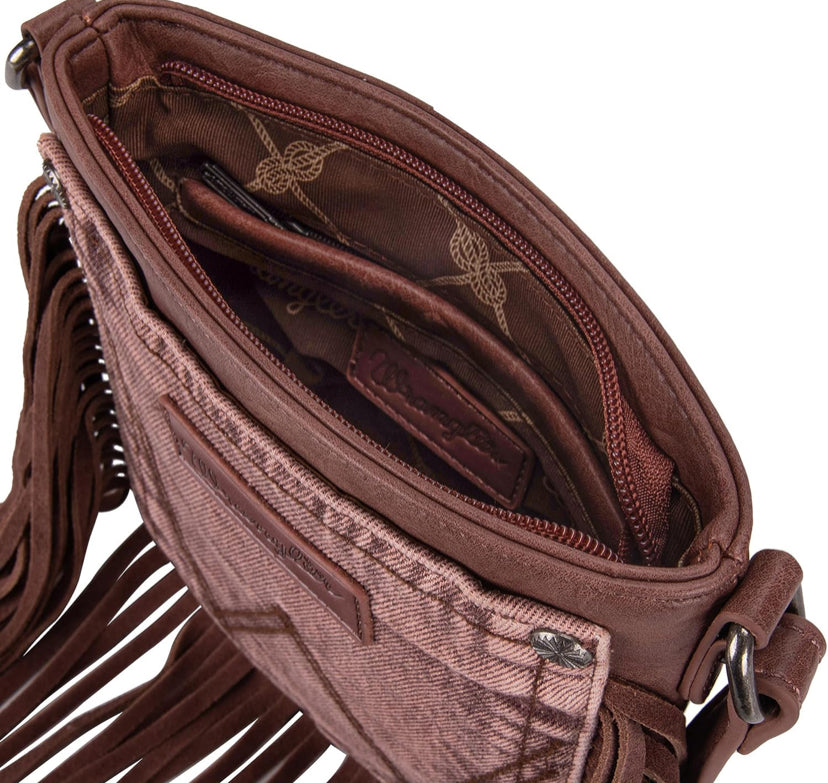 Wrangler Pocket crossbody - light coffee