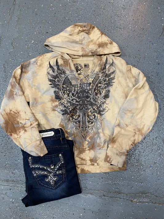 Affliction Caspian Manor Bling Hoodie