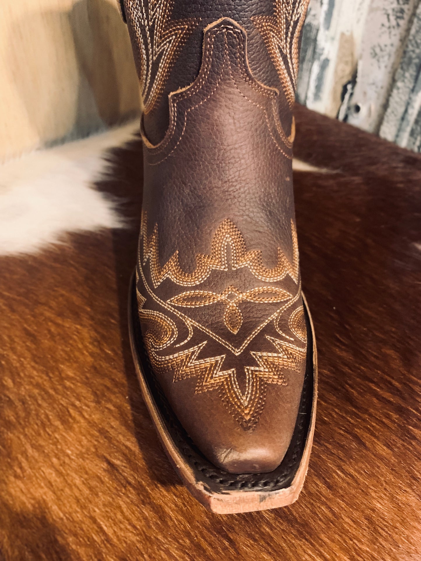 Lane Lexington bootie - cognac