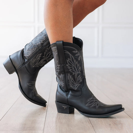 Lane Sandaga Midi - jet black