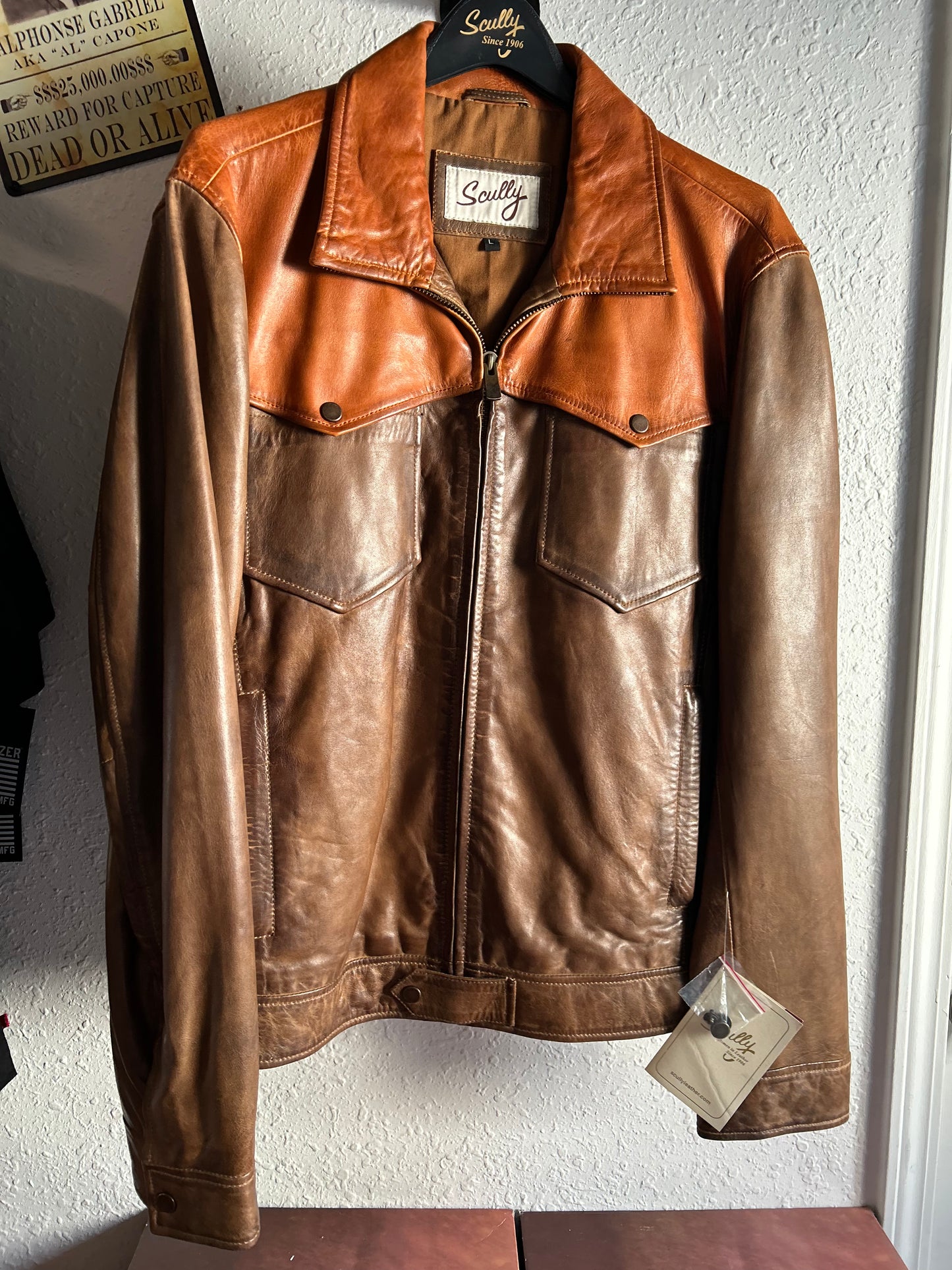 Scully John leather jacket
