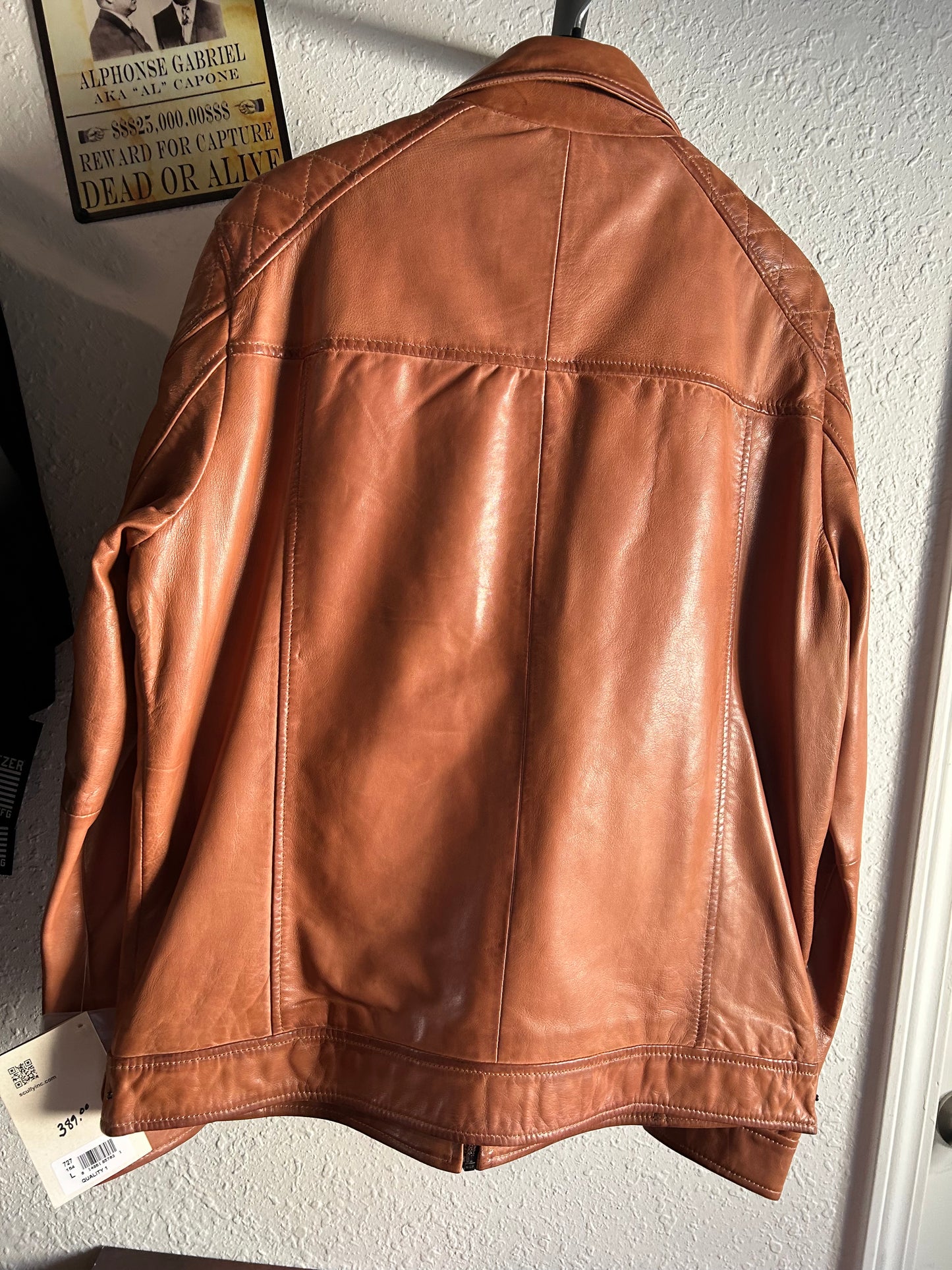 Scully Classic Leather jacket - tan