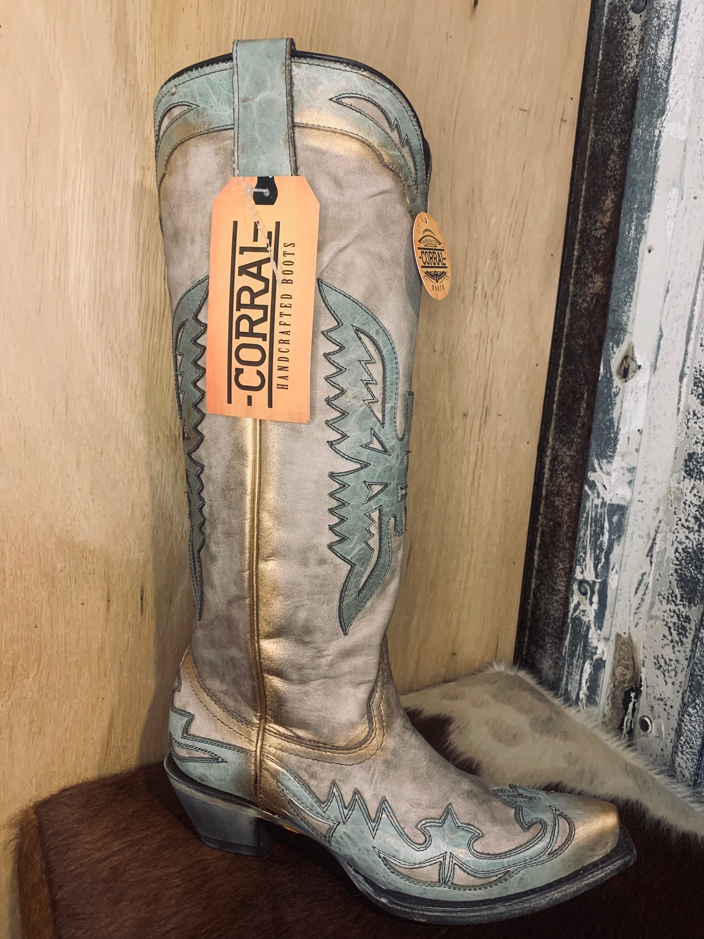 Corral Metallic Phoenix boot