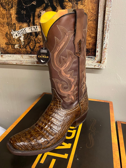 Corral  Brown Caiman Boot