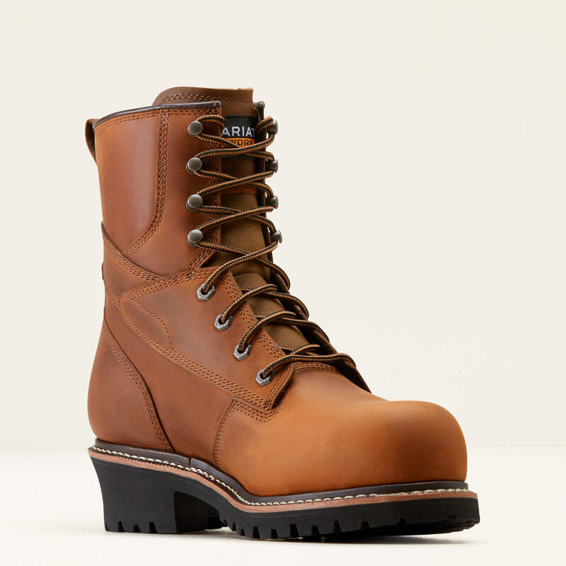 ARIAT Logger Shock Shield waterproof boot