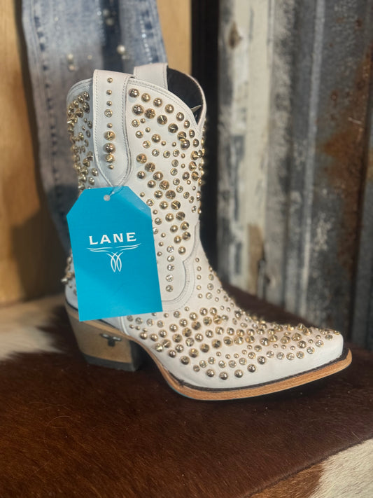 Lane Dolly bootie - white