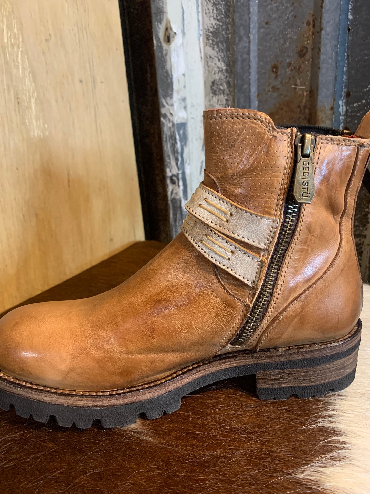 Bed Stu Daring - tan rustic/nectar lux