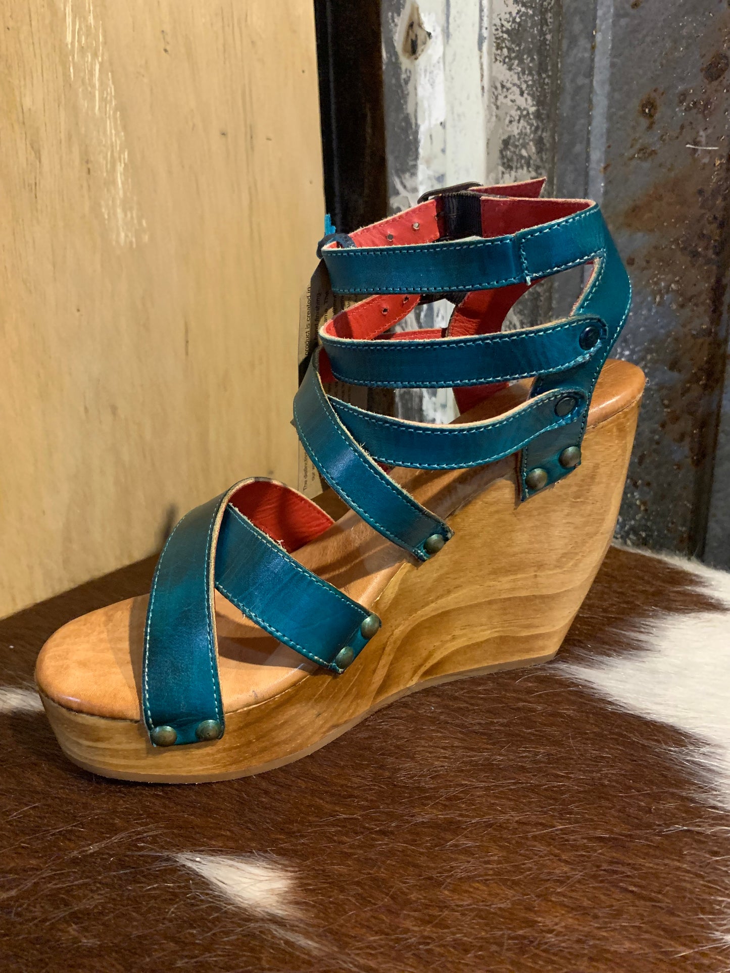 BedStu Juliana II - arctic teal rustic