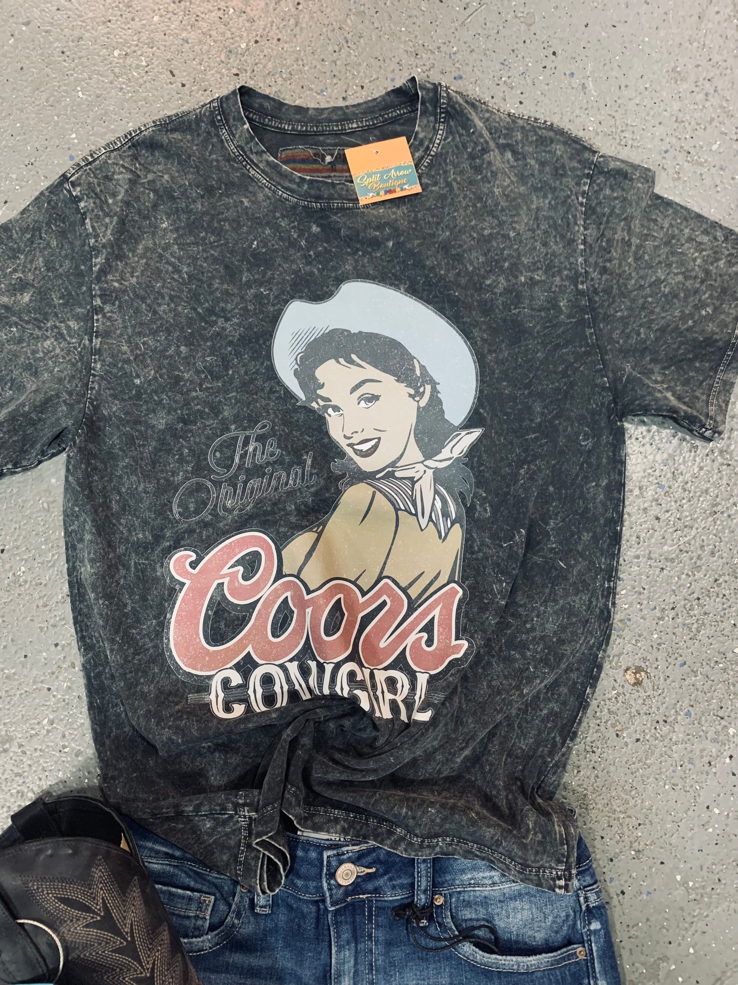 Coors Cowgirl tee