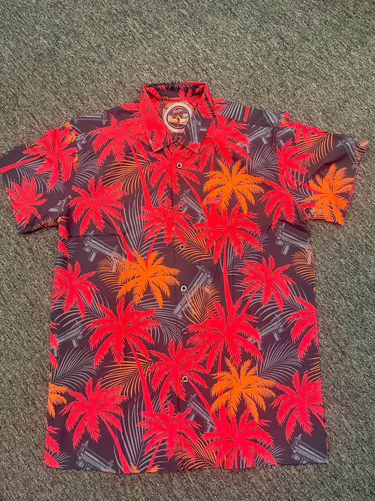 Retro Rifle “High Crown” Button Down Shirt