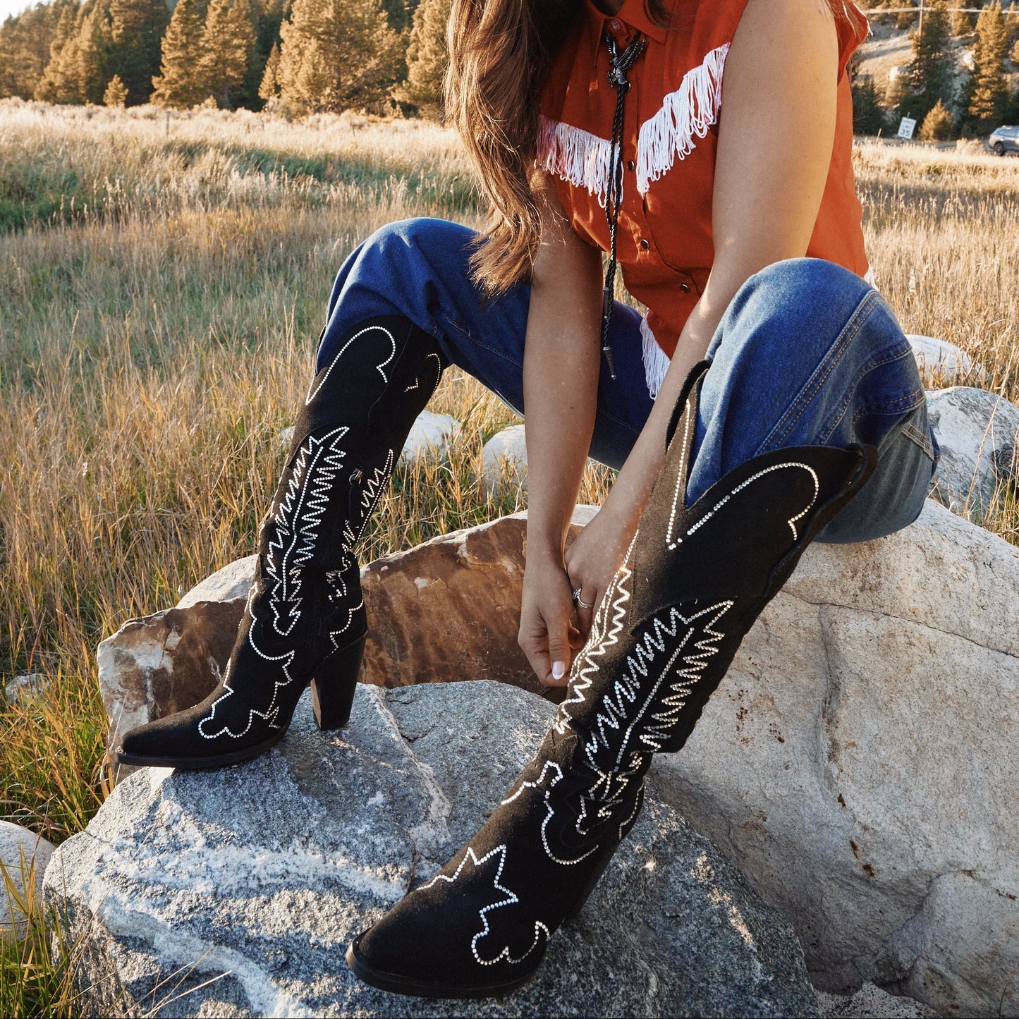 Dingo Double Take boot - black