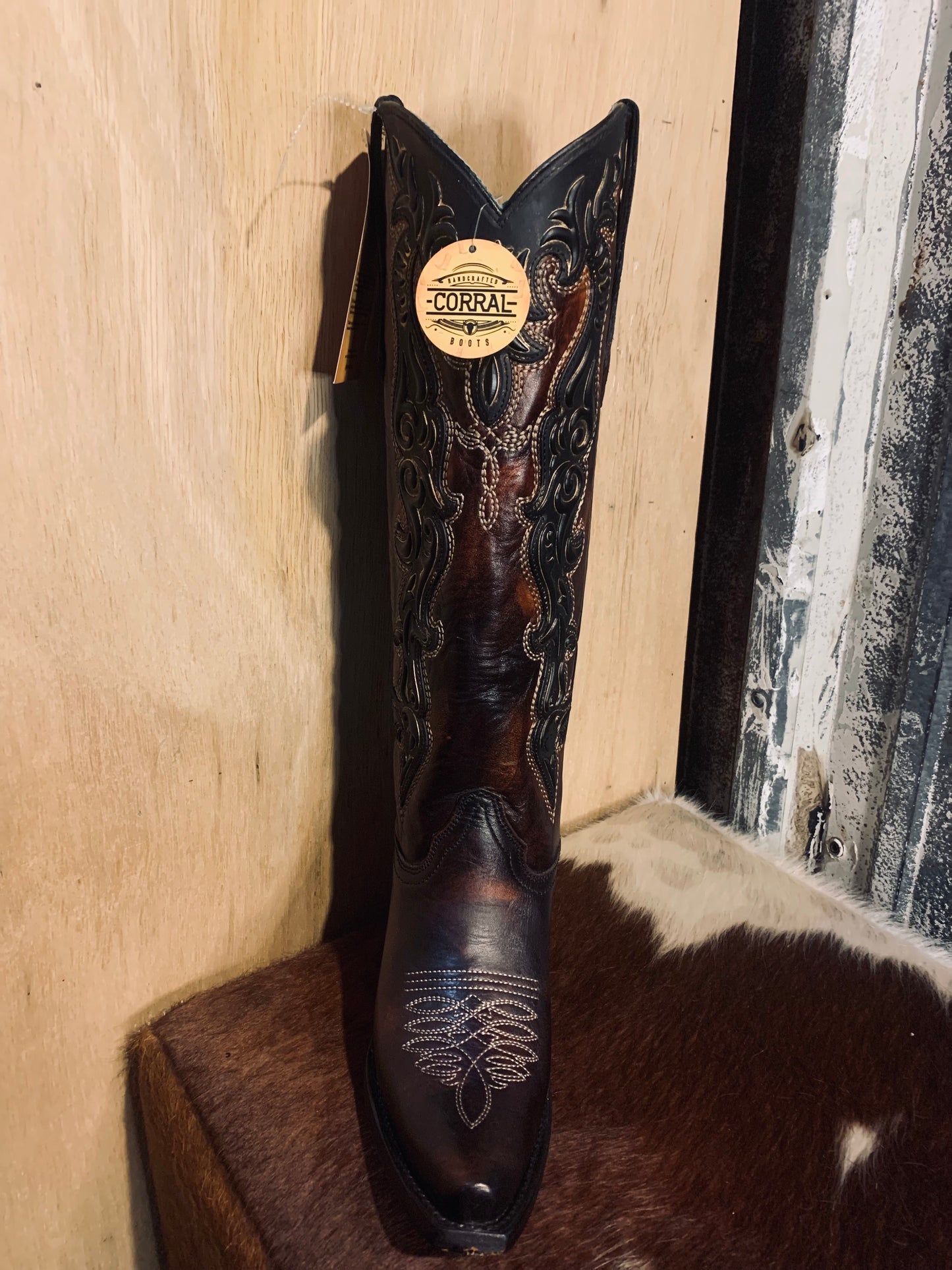 Corral Stella boot - chocolate