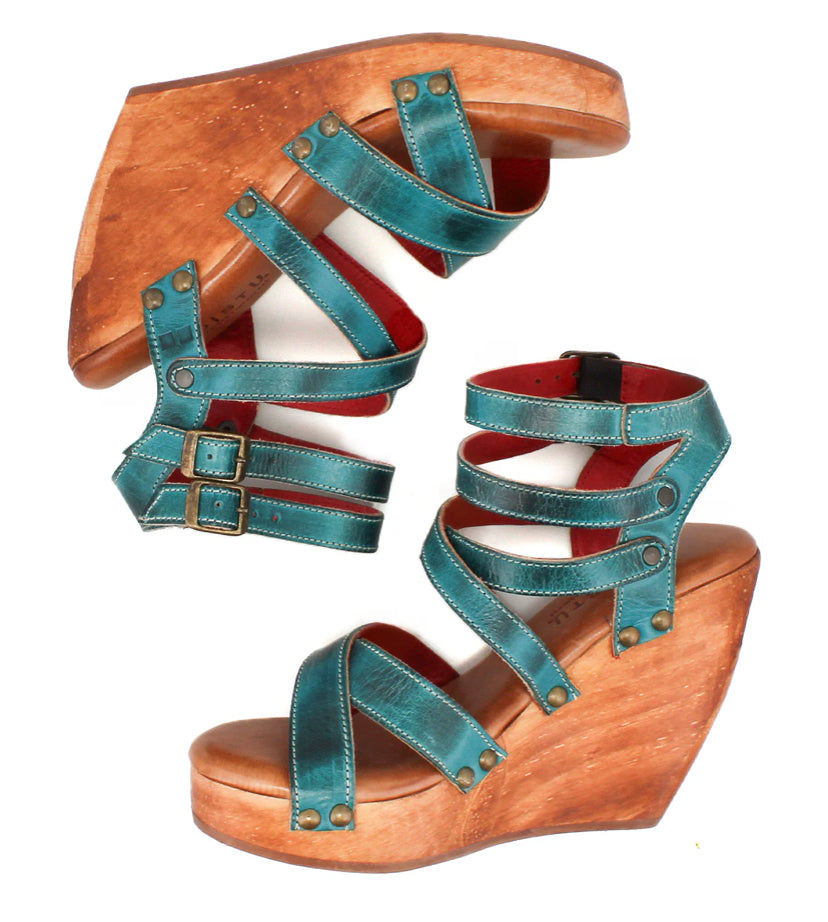 BedStu Juliana II - arctic teal rustic