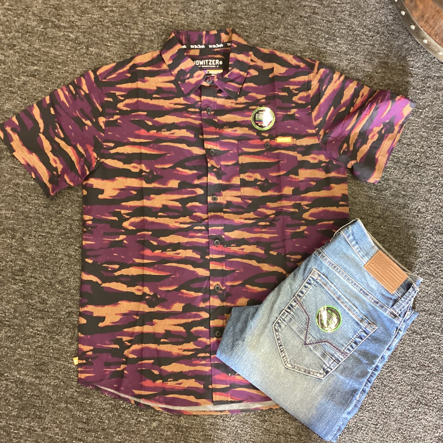 Howitzer Submachine Button Down Shirt