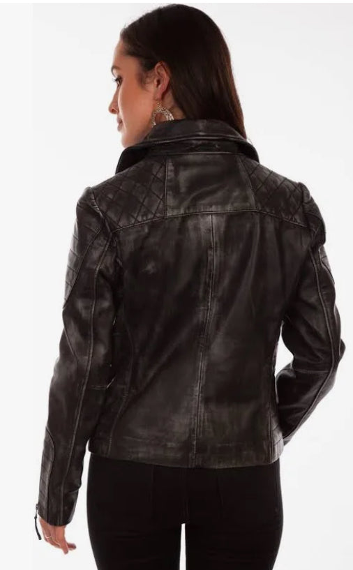 Scully Sanded Moto jacket - black