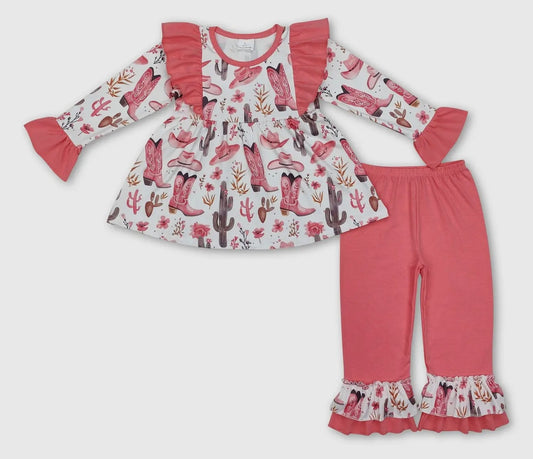 Pink Cowgirl 2 pc