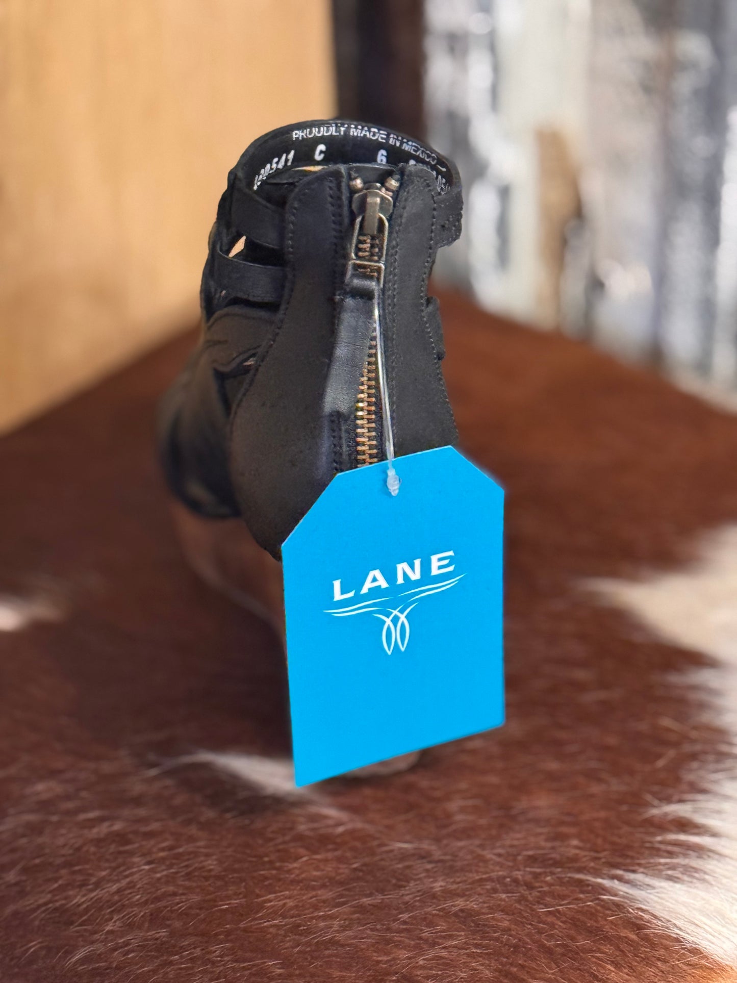 Lane Becca Sandal - jet black