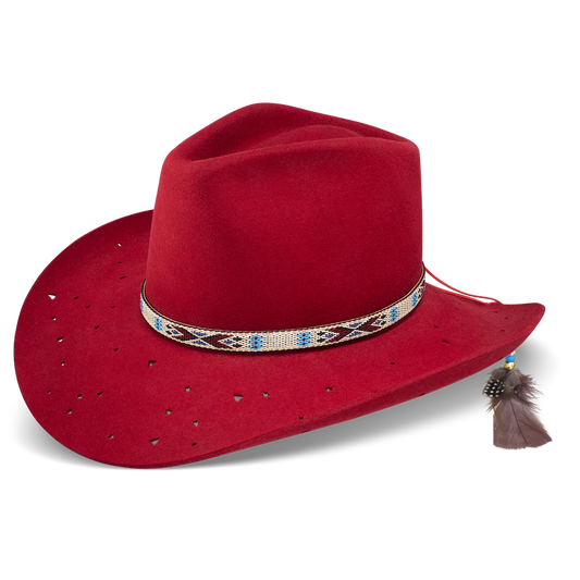 C1H x Lainey Wilson Wild Horses hat - red
