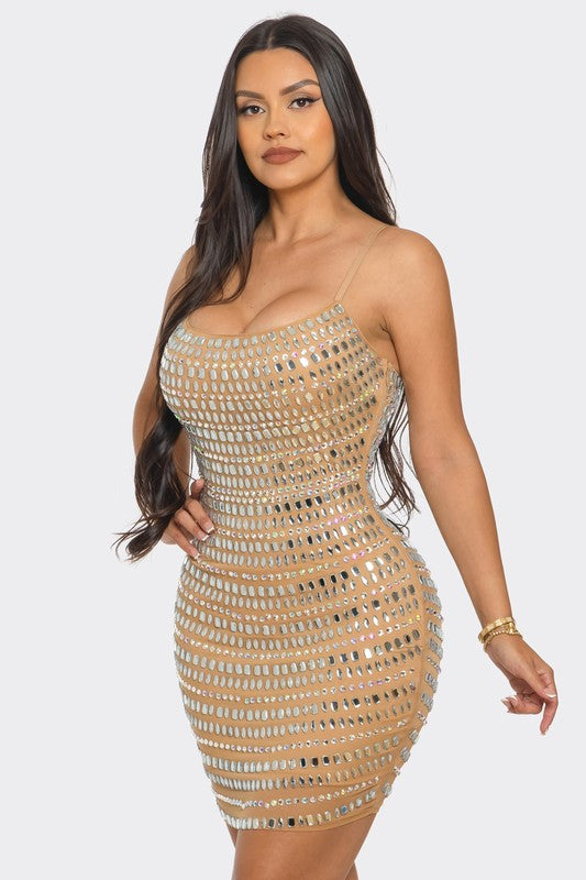 Mariann dress - nude