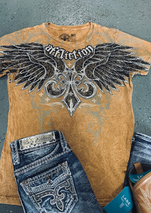 Affliction Chrome tee