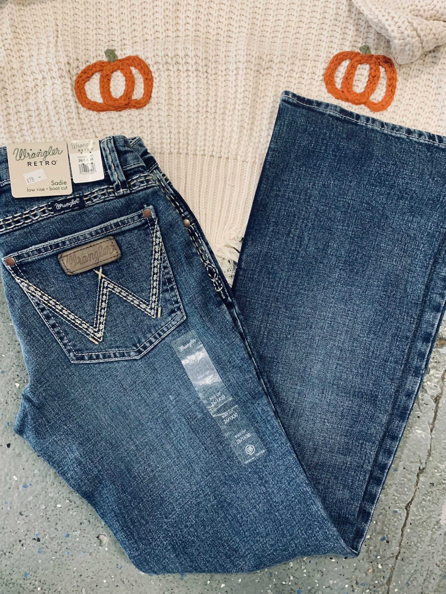 Wrangler Retro Sadie boot cut denim