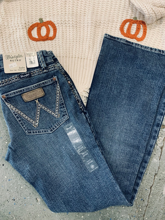 Wrangler Retro Sadie boot cut denim