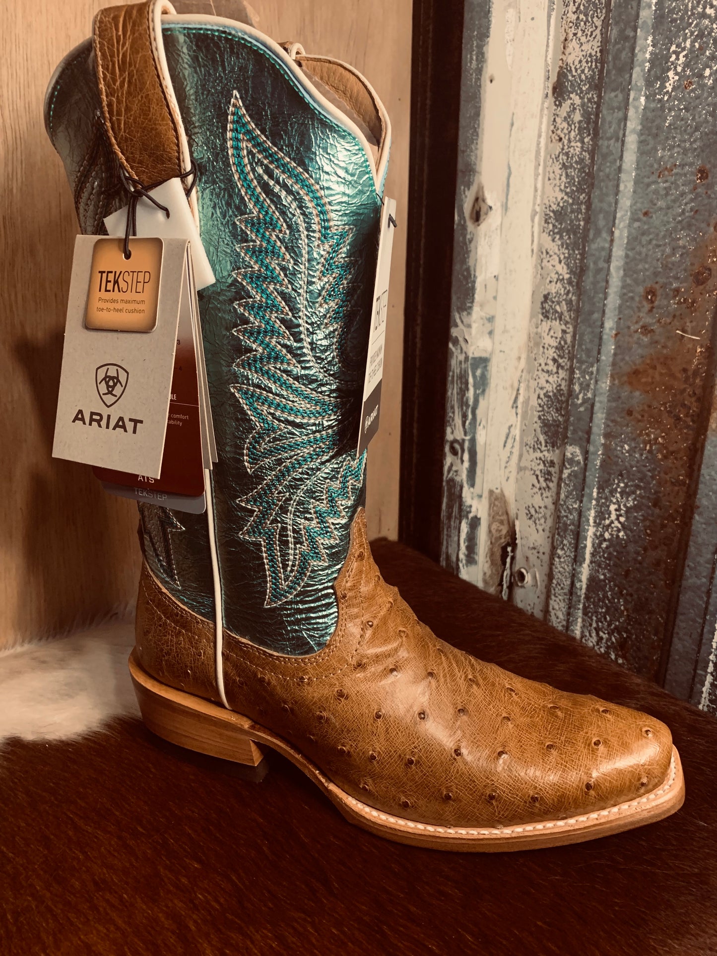 Ariat Futurity Revival boots - saddle