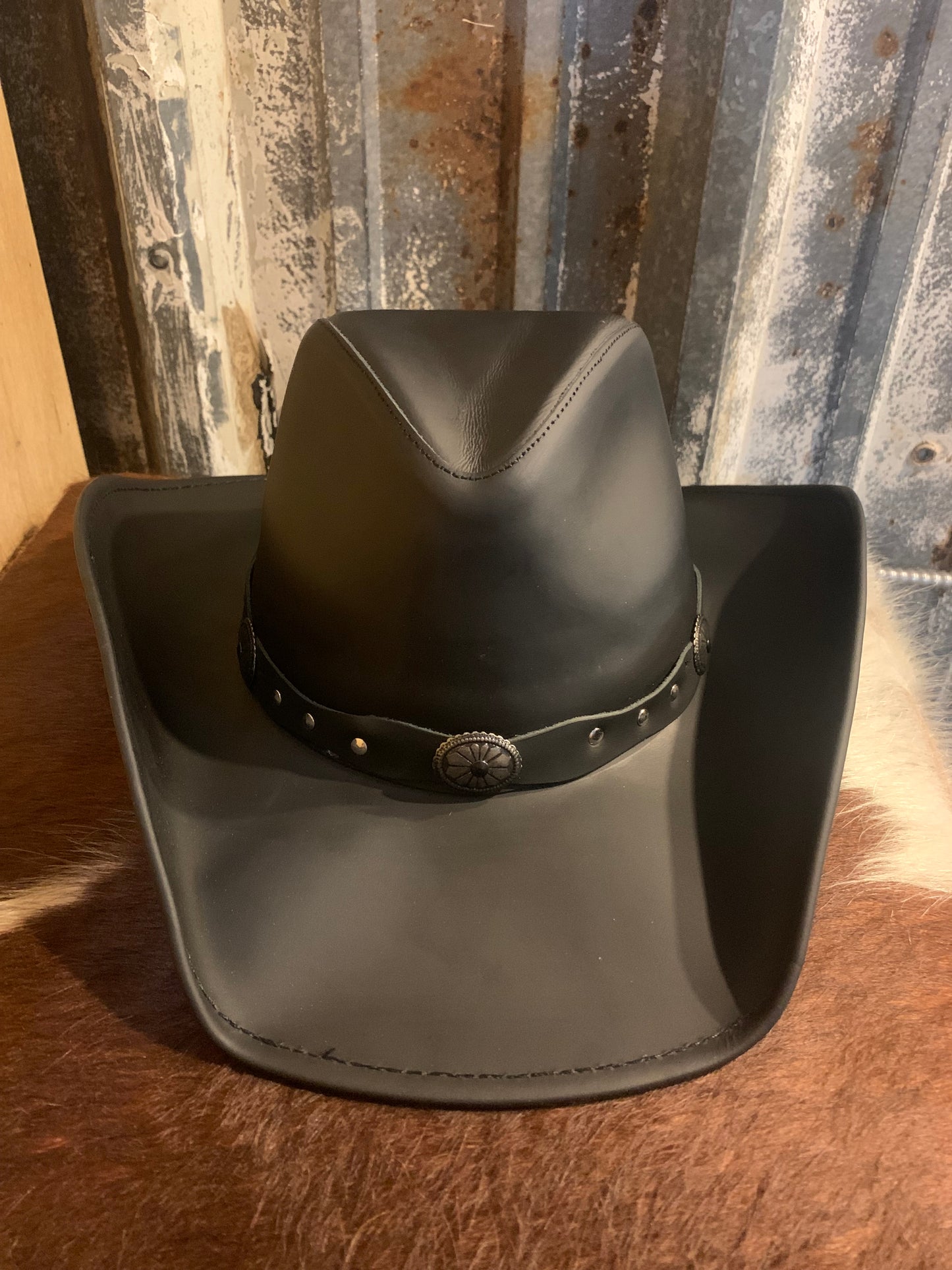 Stetson Roxbury leather cowboy hat