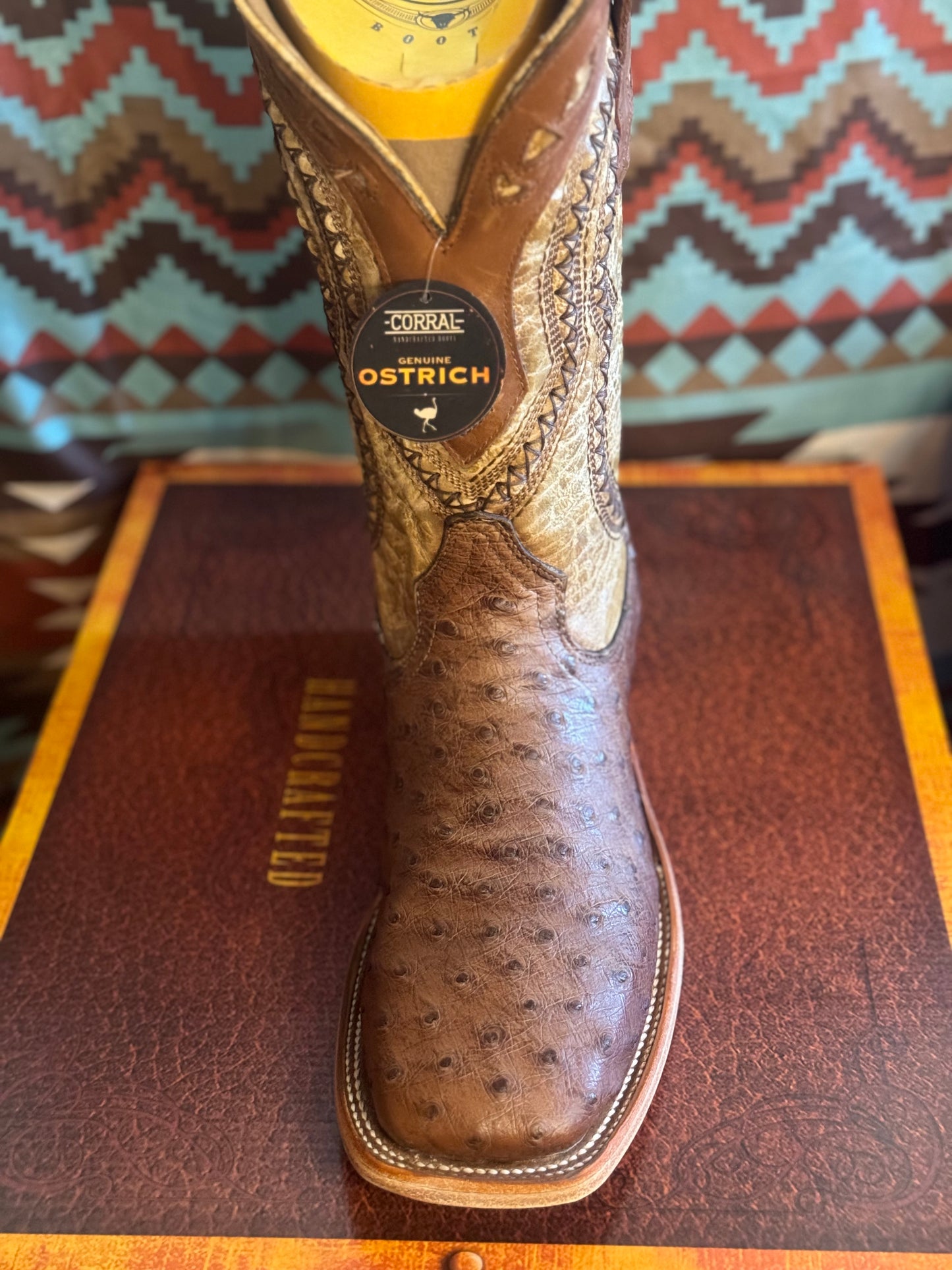 Corral men’s ostrich boots