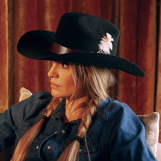 C1H x Lainey Wilson Saddle Up hat - black