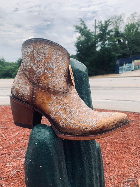 Corral chameleon bootie - tan